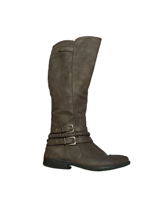 Rampage Shoes - Rampage Brown Knee High Riding Boots Size 6M